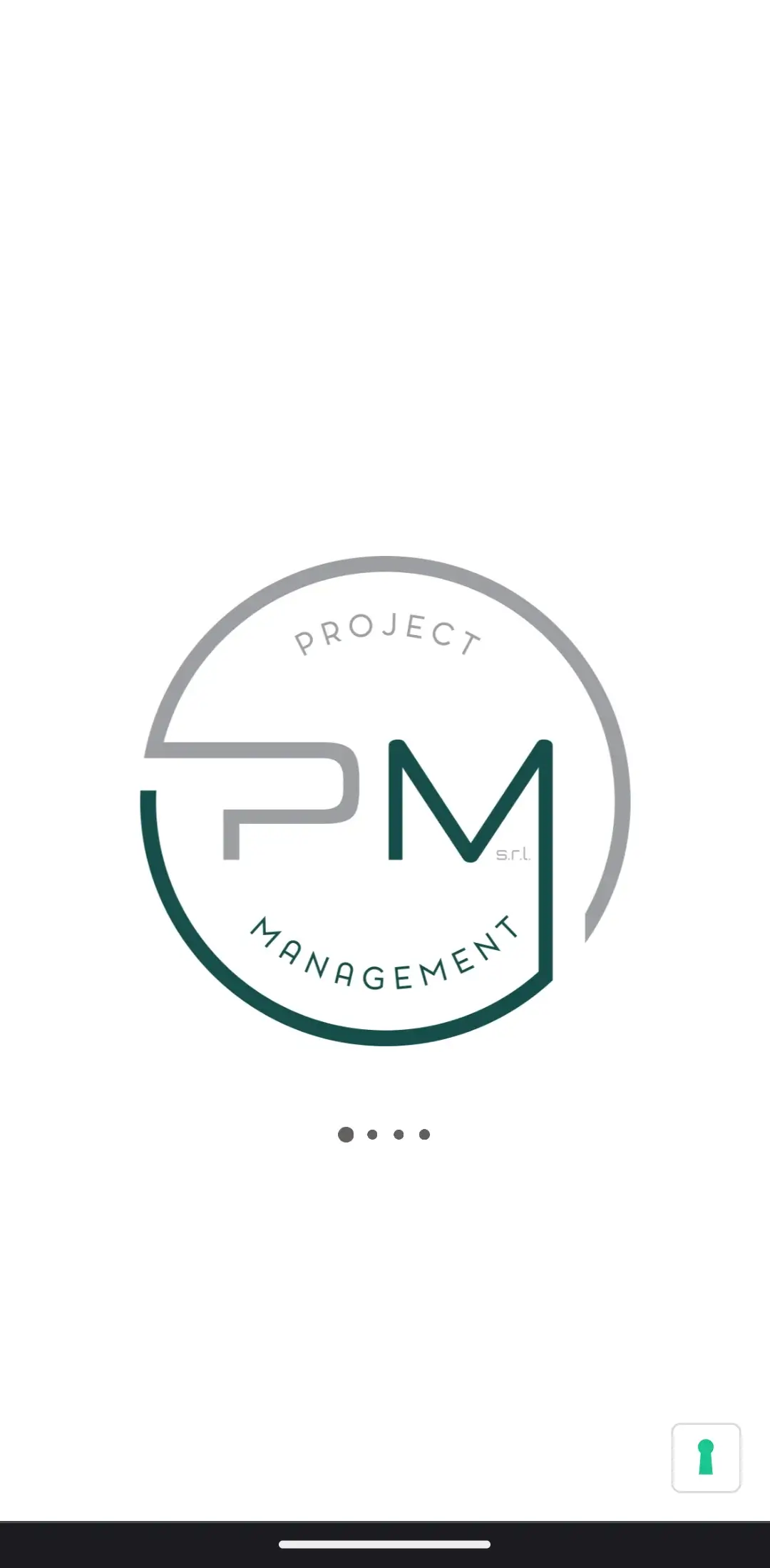 Project Project & Management Website, screen 1