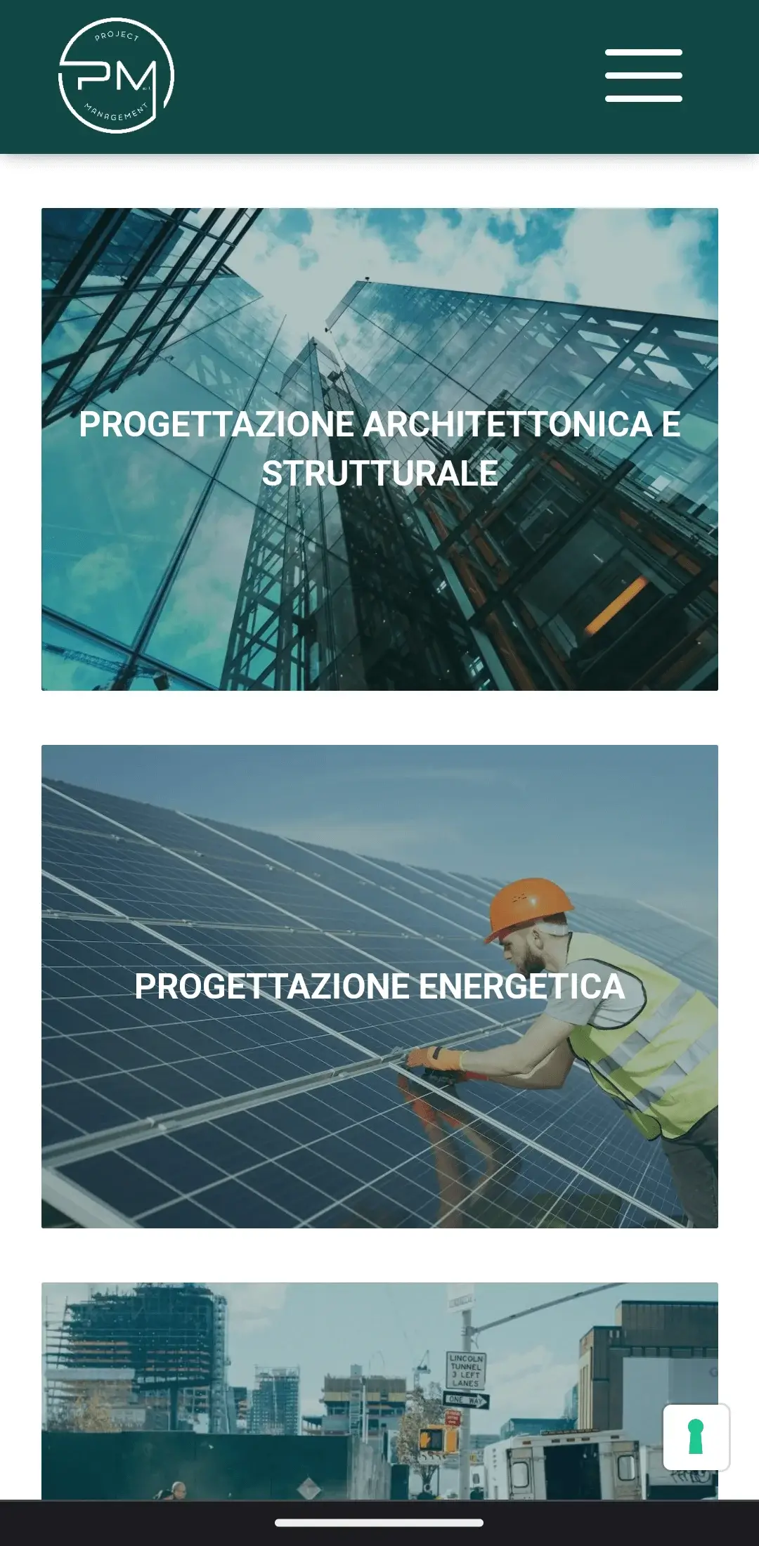 Project Project & Management Website, screen 3